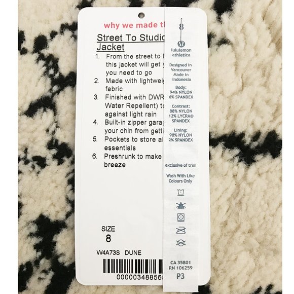 Lululemon Street to Studio Jacket (Dune) - Picture 6 of 6